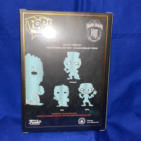 Disney Haunted Mansion Gus Funko Pop! Enamel Pin NEW IN BOX - Glow In The Dark - Picture 4 of 10